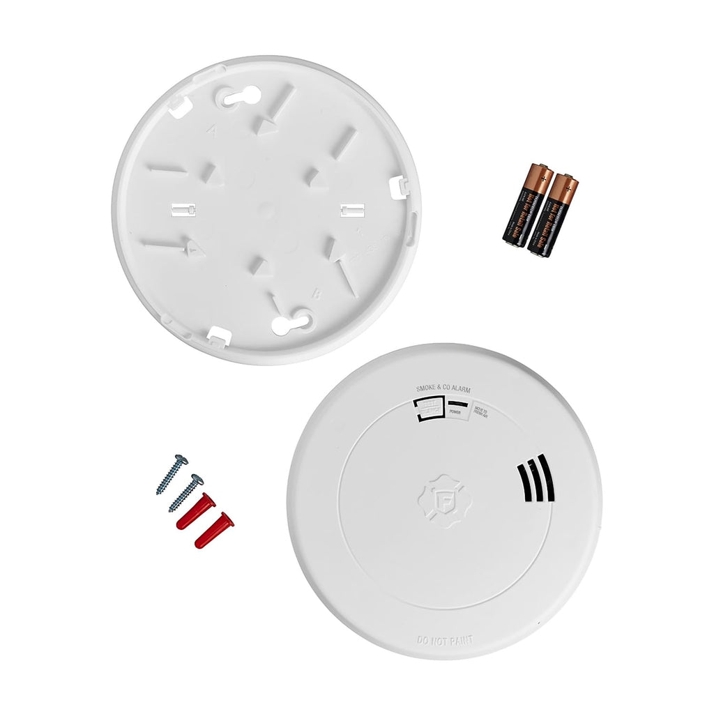 Battery-Powered Photoelectric Smoke and Carbon Monoxide Detector R83862