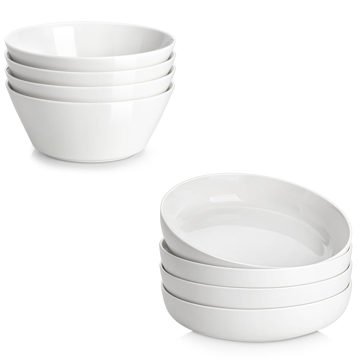 35 OZ Soup Bowls, 48 OZ Pasta Bowls X8723
