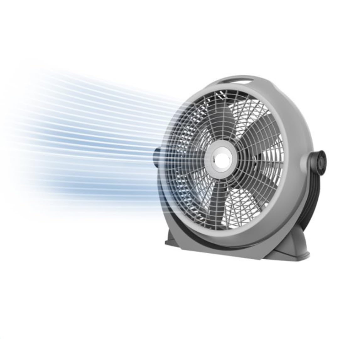 20" 3 Speed Pivoting Air Circulator Floor Fan E354