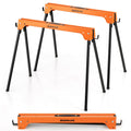 Folding Saw Horses 2 Pack 2644 LBS Capacity with Hooks U523