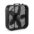 20 Inch 3 Speeds Black Box Fan with Steel Frame C84915