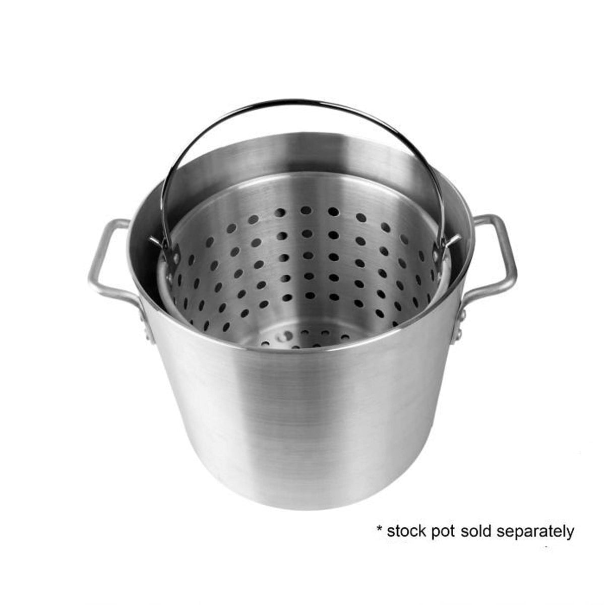 50 qt Aluminum Steamer Basket A293828