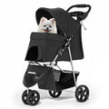 Black Pet Stroller Y2310