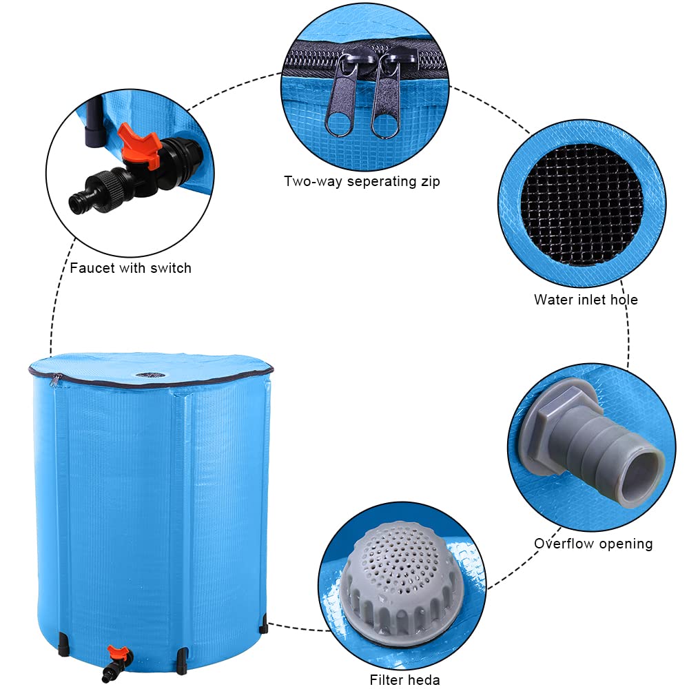 Folding 50 Gallon Water Storage Container C4320
