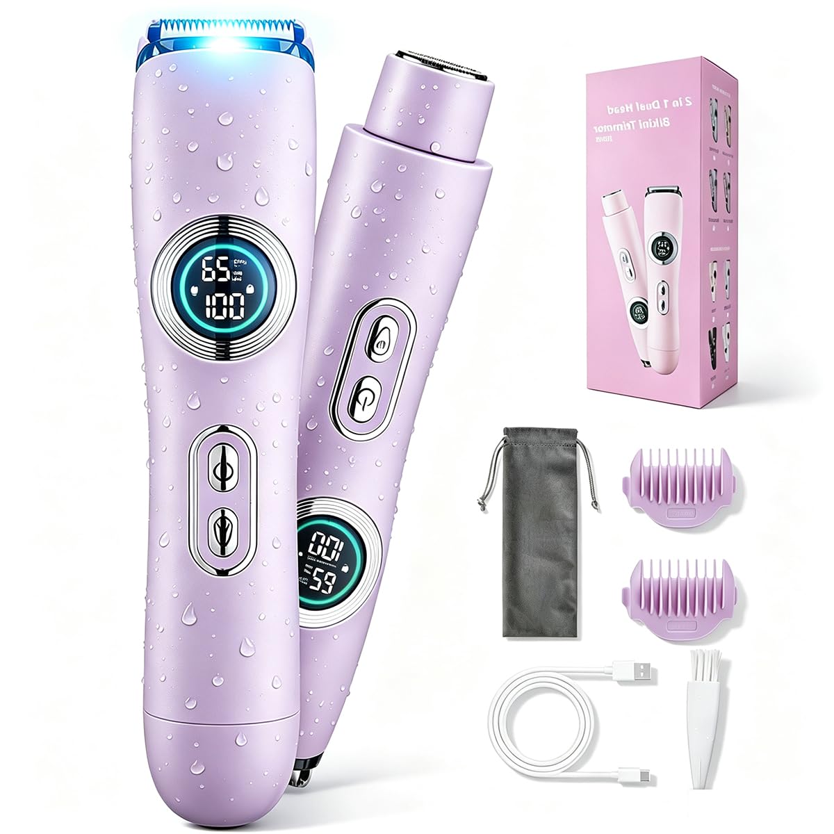 2-in-1 Electric Shaver & Razor S46740