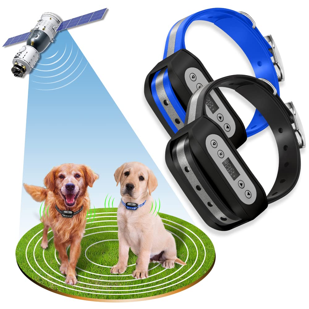 Wireless Dog Fence System with Waterproof Rechargeable Collar W218