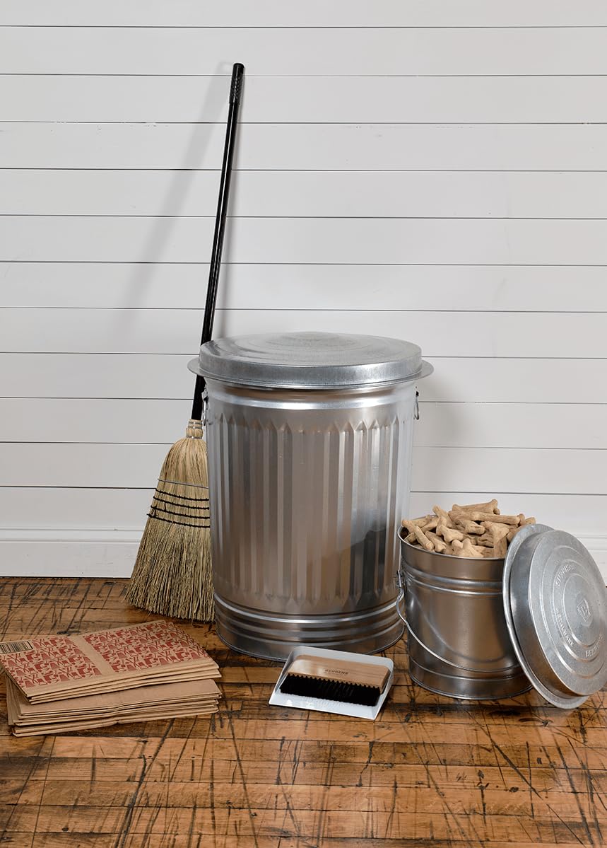 Galvanized Steel 31-Gallon Trash Can G648647