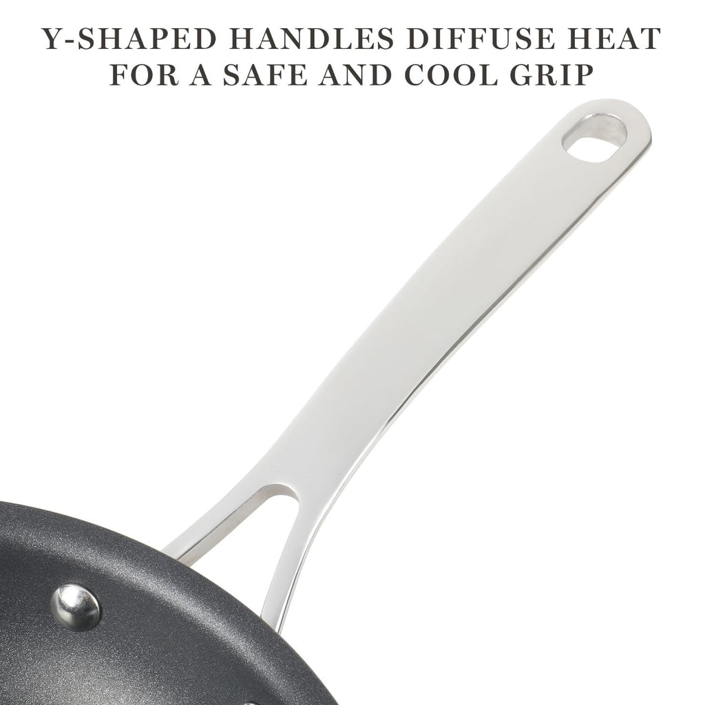 12 Piece Hard Anodized Nonstick Cookware Set C374