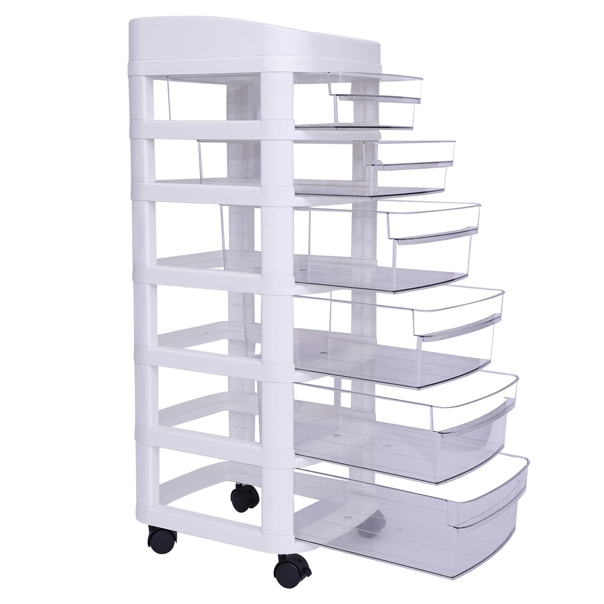 6 Drawer Rolling Storage Cart with Wheels E5177