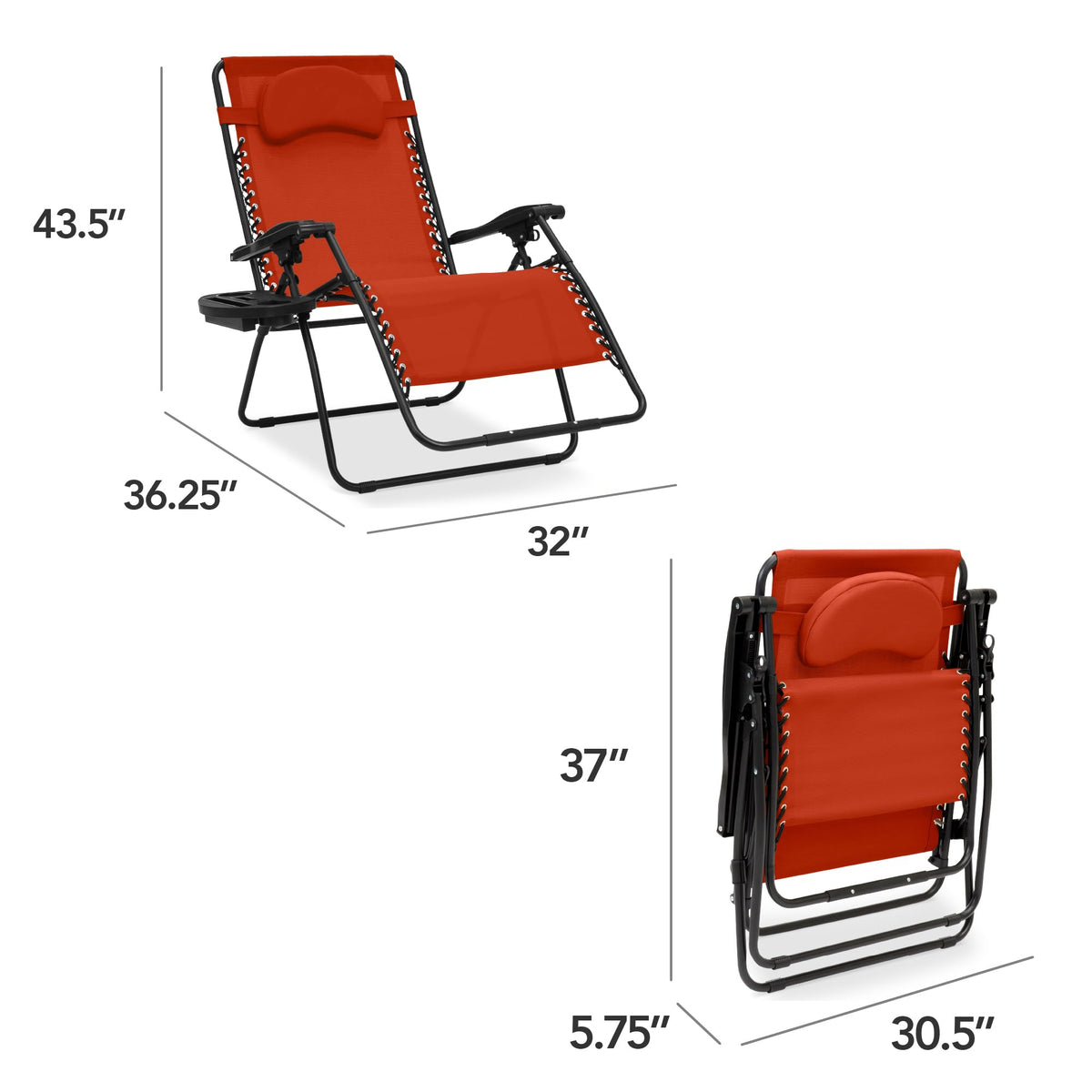 Oversized Zero Gravity Chair Recliner D26204