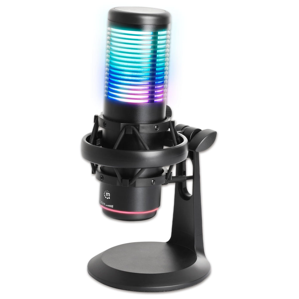 RGB USB Gaming Microphone with Shock Mount X377