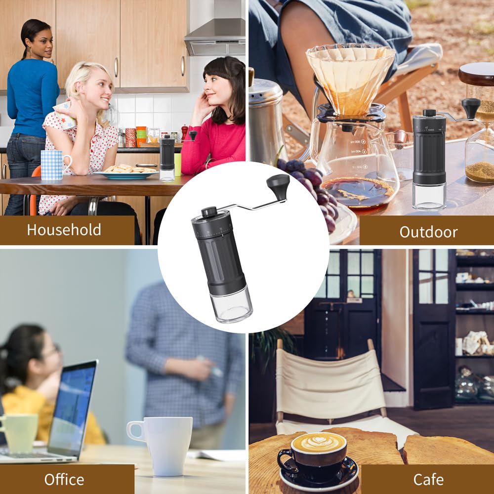 Portable Conical Burr Coffee Grinder 25g Ceramic Burrs J961936