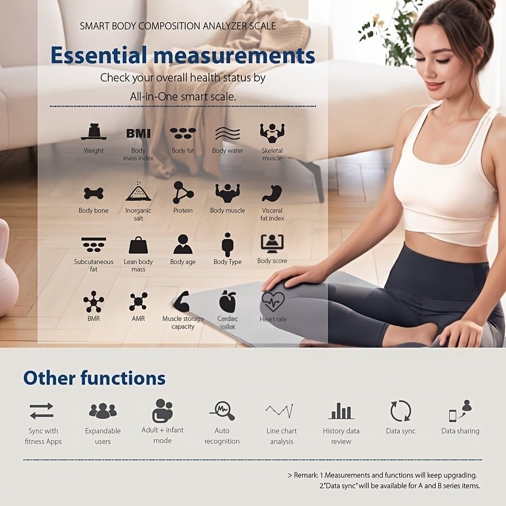 Smart Body Weight & Fat Scale with App N7199