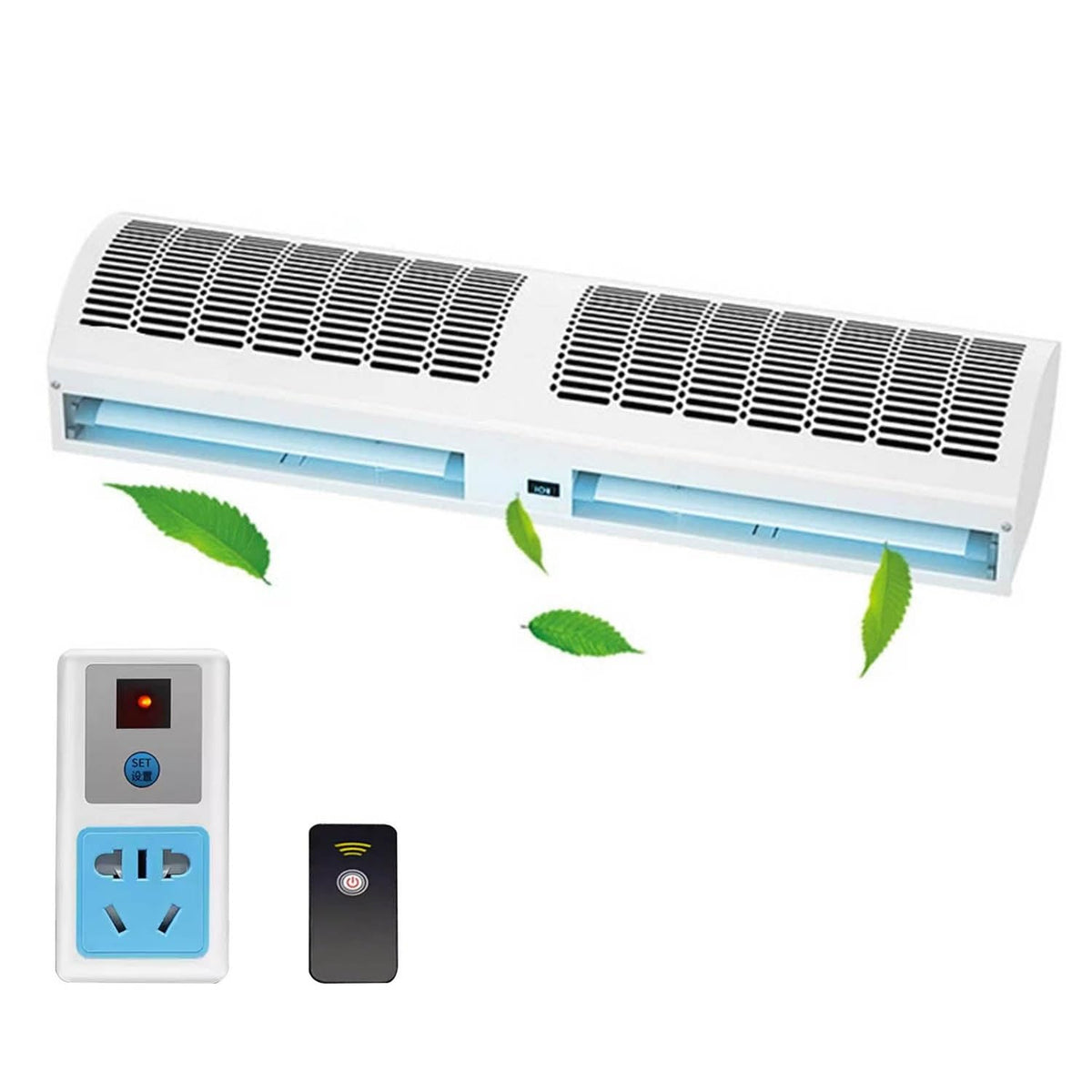 Over Door Air Curtain Fan, 2 Wind Speeds, 100cm B157600
