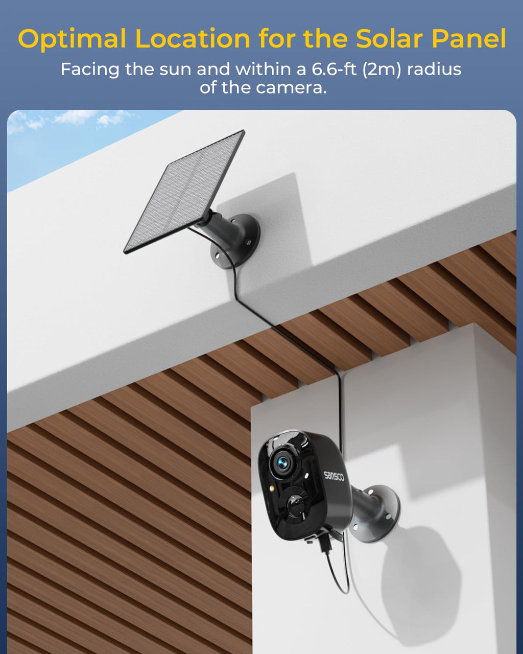 4 Cam Wireless Solar Security Camera System A817