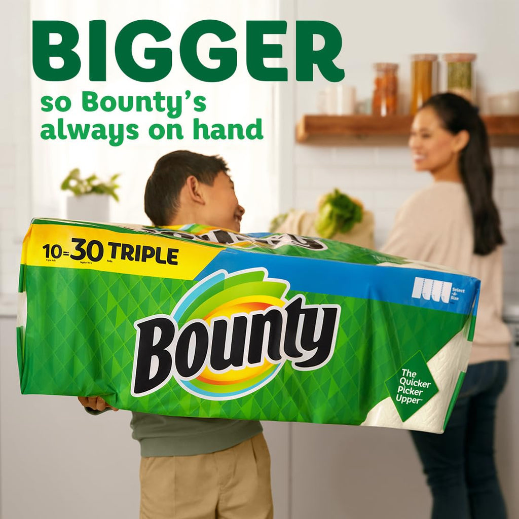 White Paper Towels, 6 Triple Rolls I927
