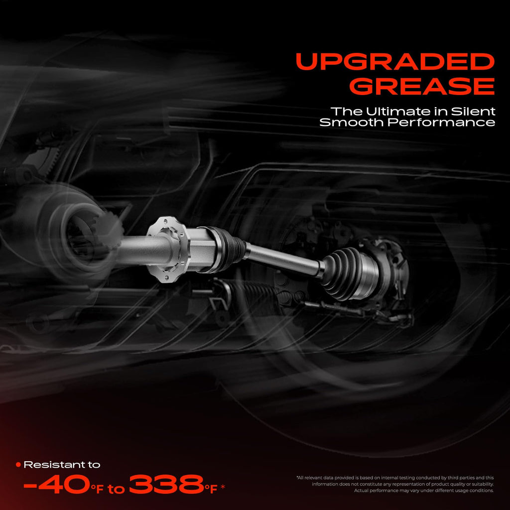 Set of 2 Front CV Axle Shaft Assembly M2594