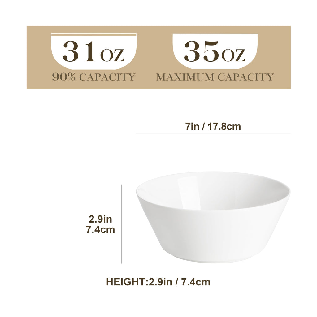 35 OZ Soup Bowls, 48 OZ Pasta Bowls X8723