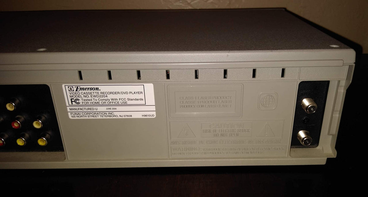 DVD/VCR Combo Player 4 Head F873709