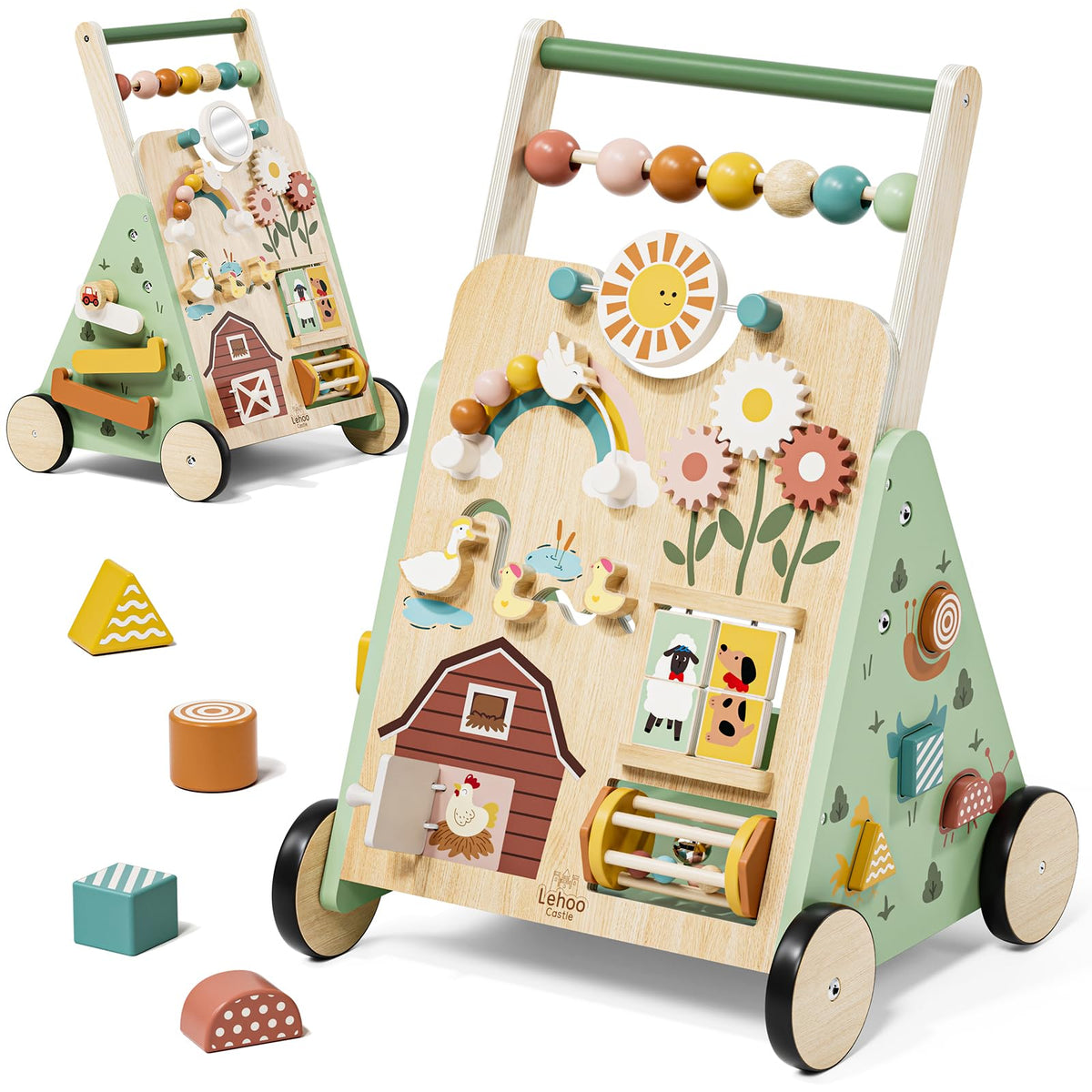 Wooden Baby Walker J8526