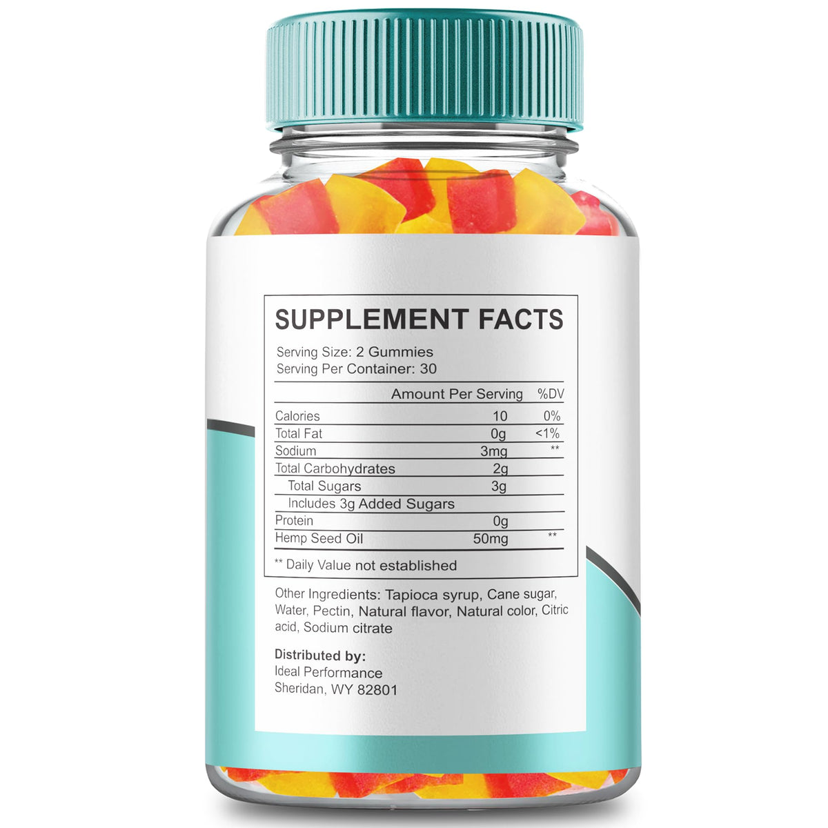 60 Gummies Hemp Gummies F94506