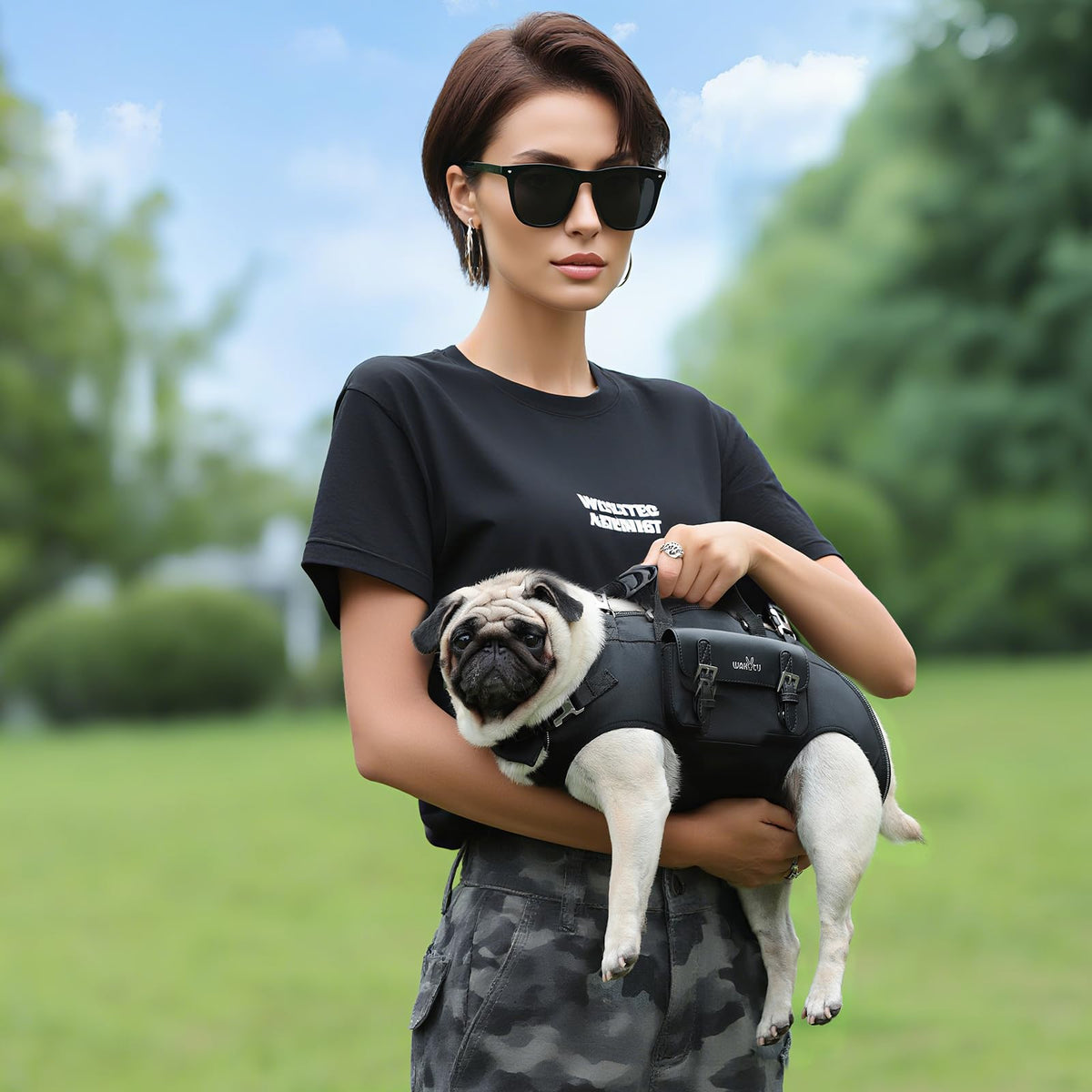 Dog Backpack Carrier W748702