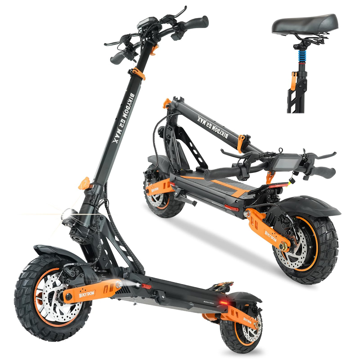 1600 W Motor 50 Miles Range 40 MPH Electric Scooter P88127