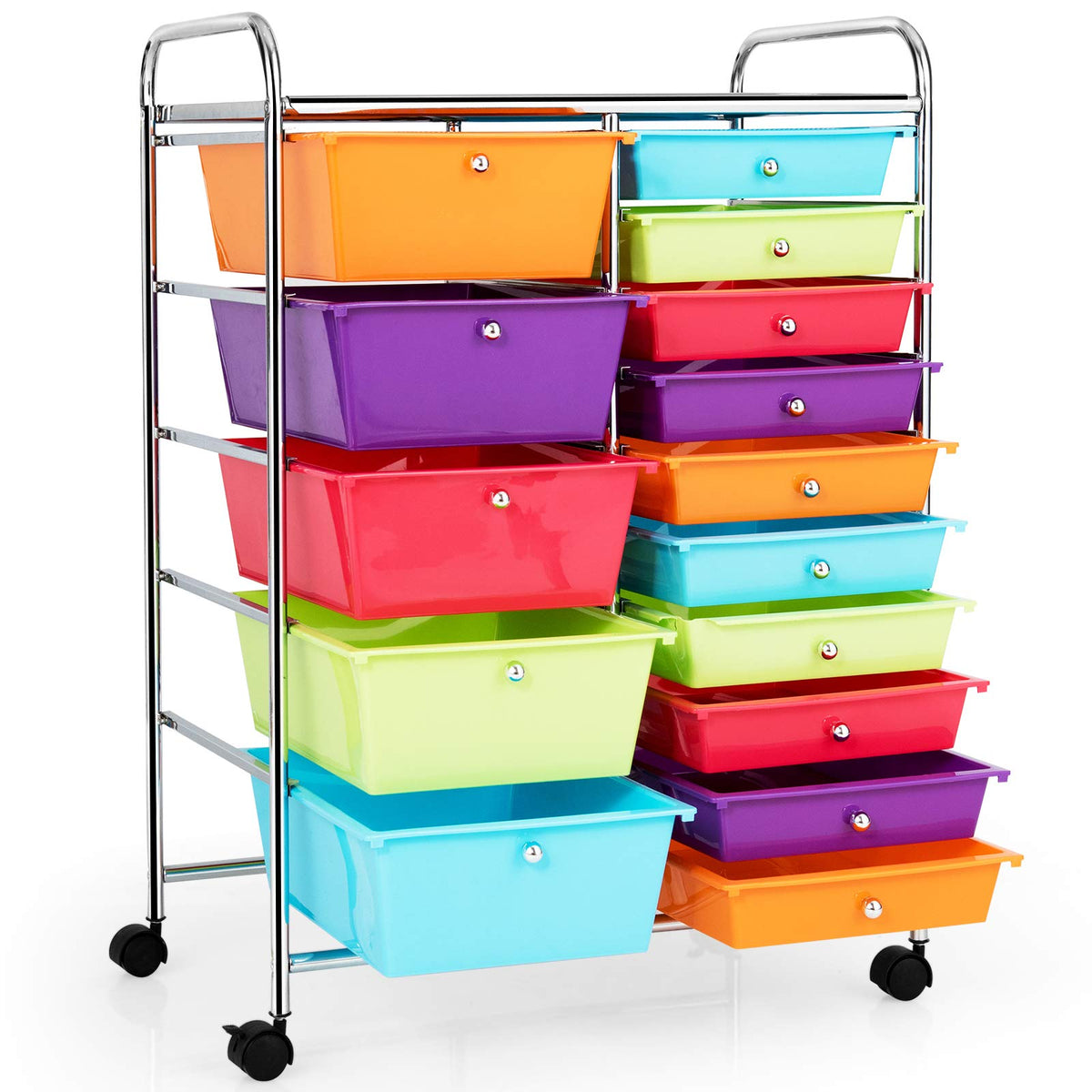 15 Drawer Rolling Storage Cart U656754