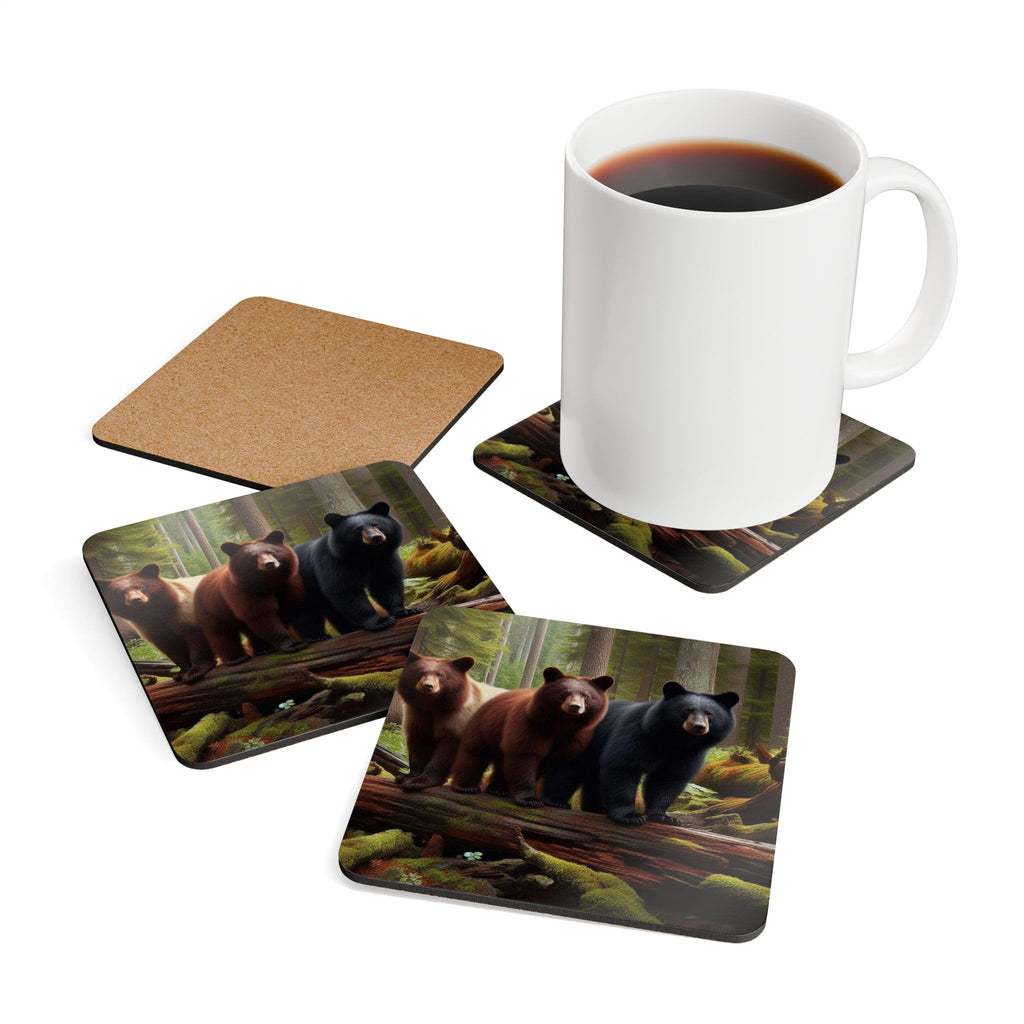 Black Bear Coasters Set of 4 Q20648