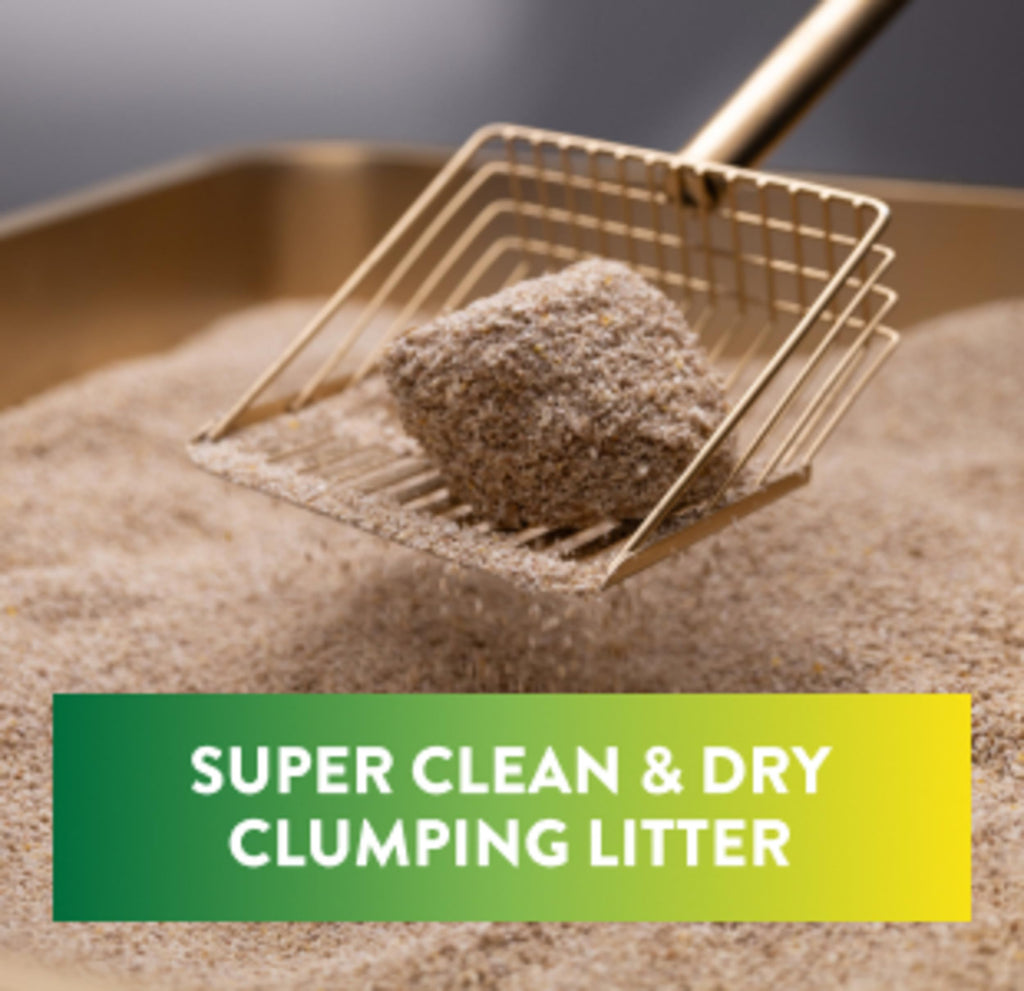 Plant-Based Clumping Cat Litter Unscented 15 Lbs E402