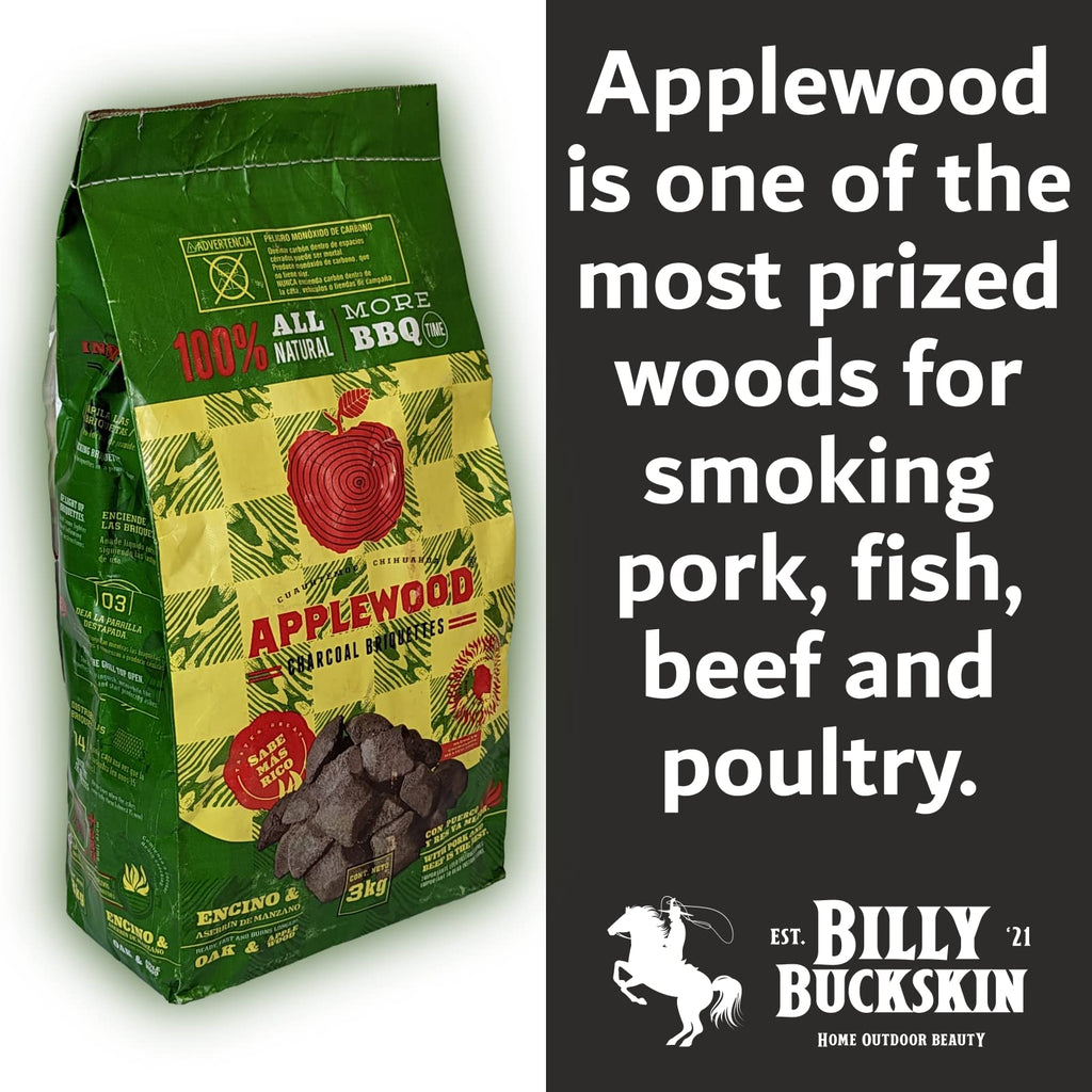 Oak & Applewood Charcoal Briquettes 6.5 Lb O44217