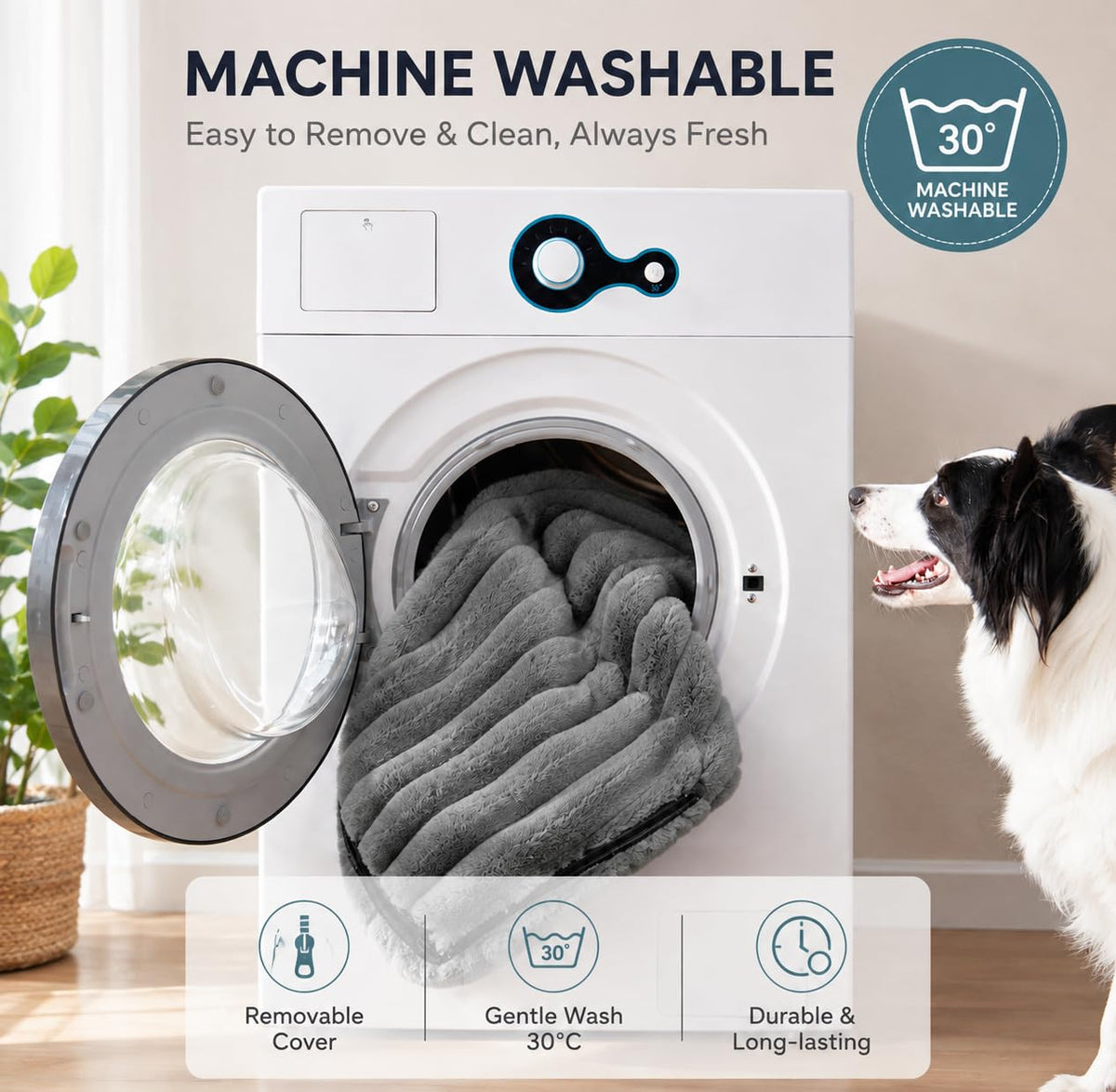 Washable Dog Bed K44871