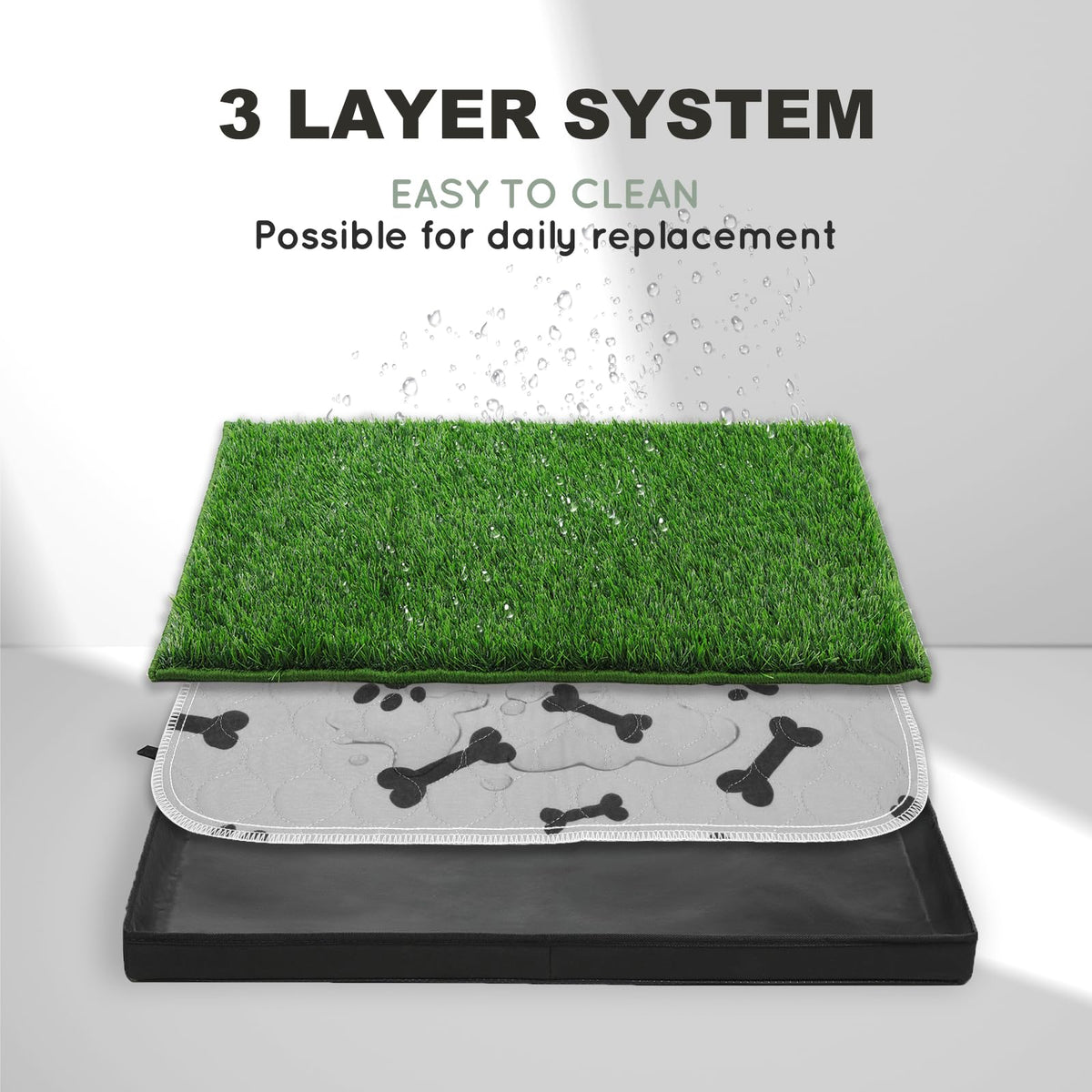 Foldable Dog Litter Box P5847