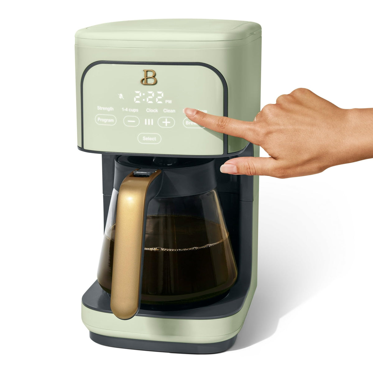 12 Cup Programmable Drip Coffee Maker with Glass Carafe K89180