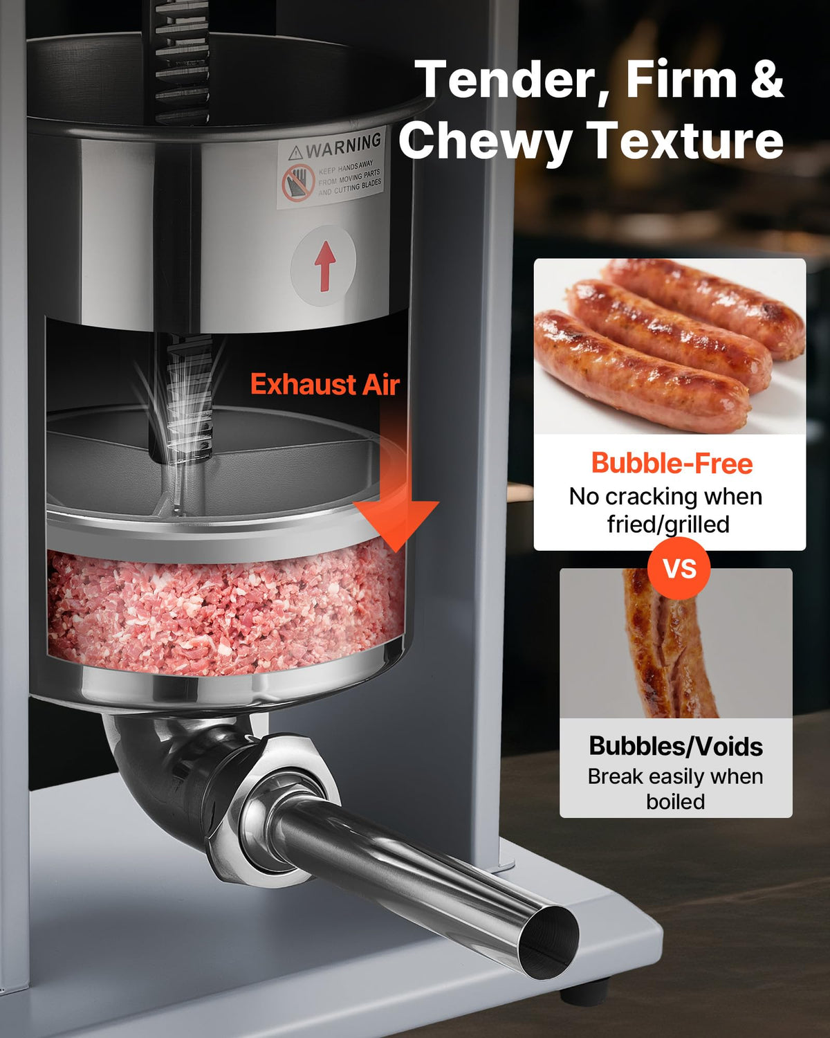 Electric Stainless Steel Sausage Stuffer with Foot Pedal Y822172