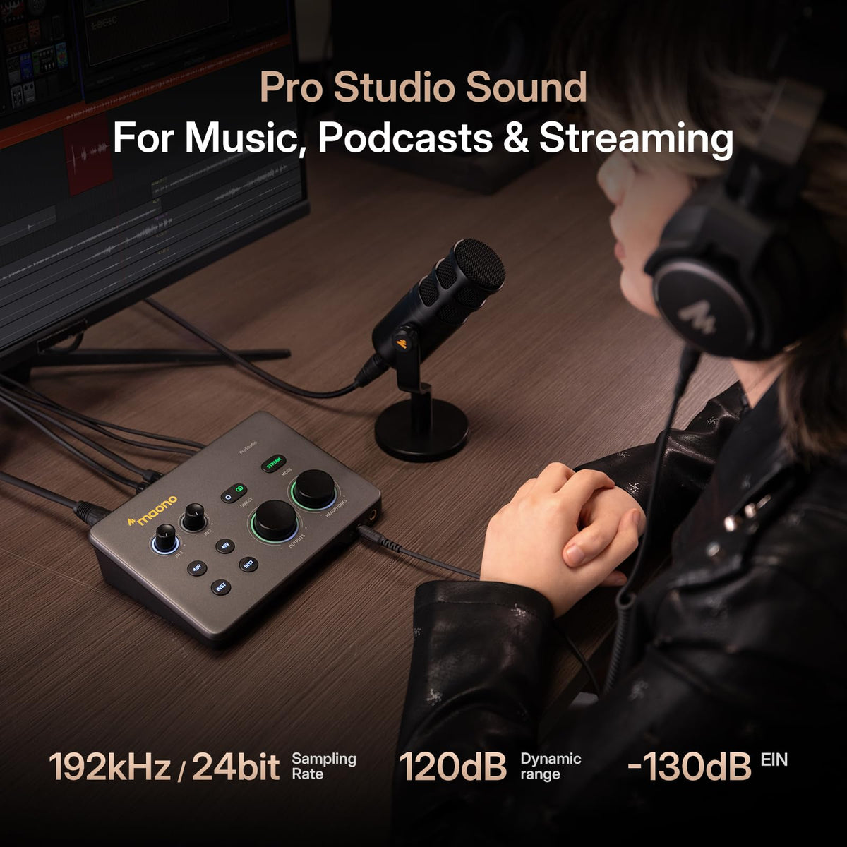 USB Audio Interface Dual XLR N7244