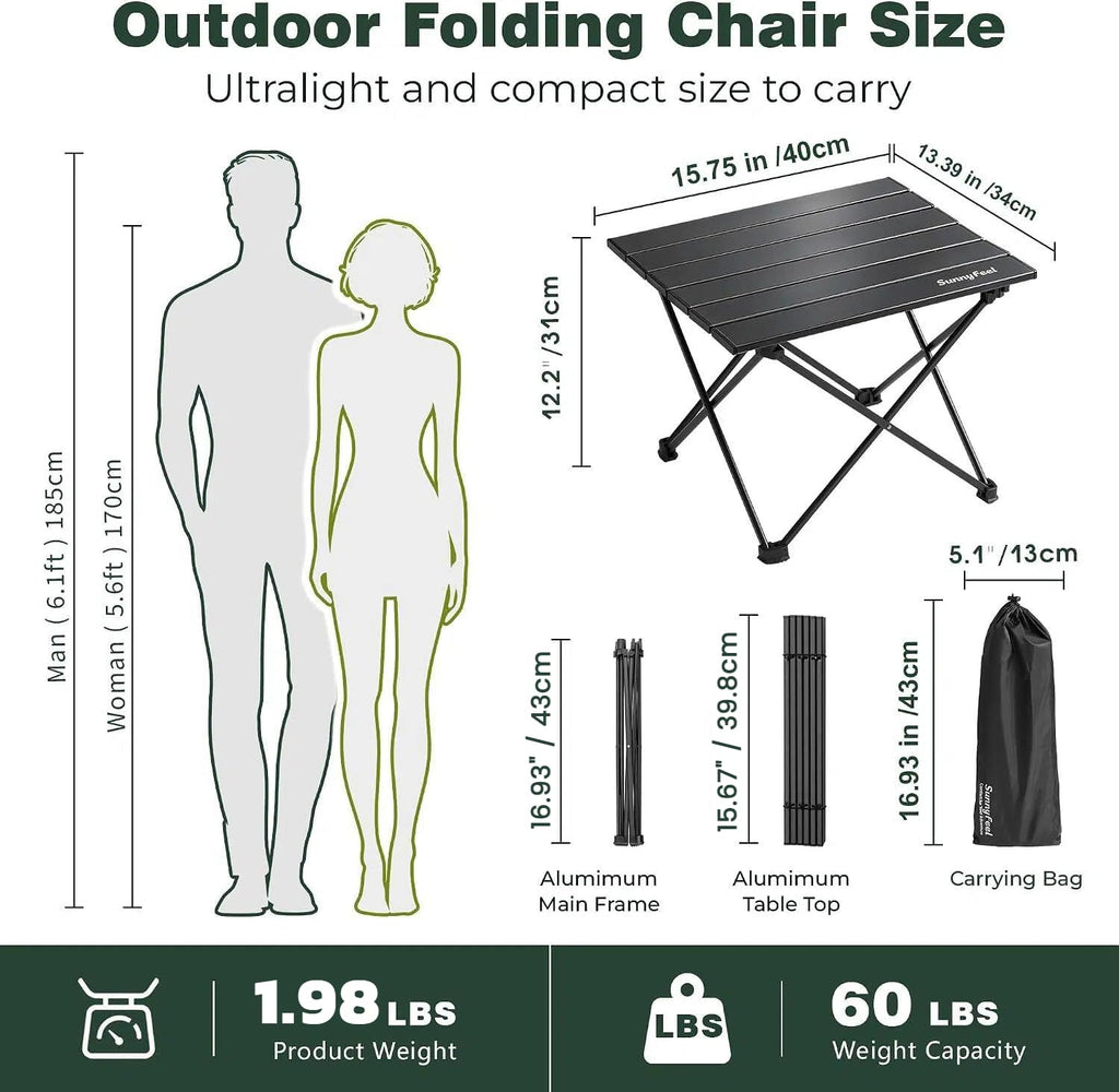Ultralight Portable Folding Camping Table X22011
