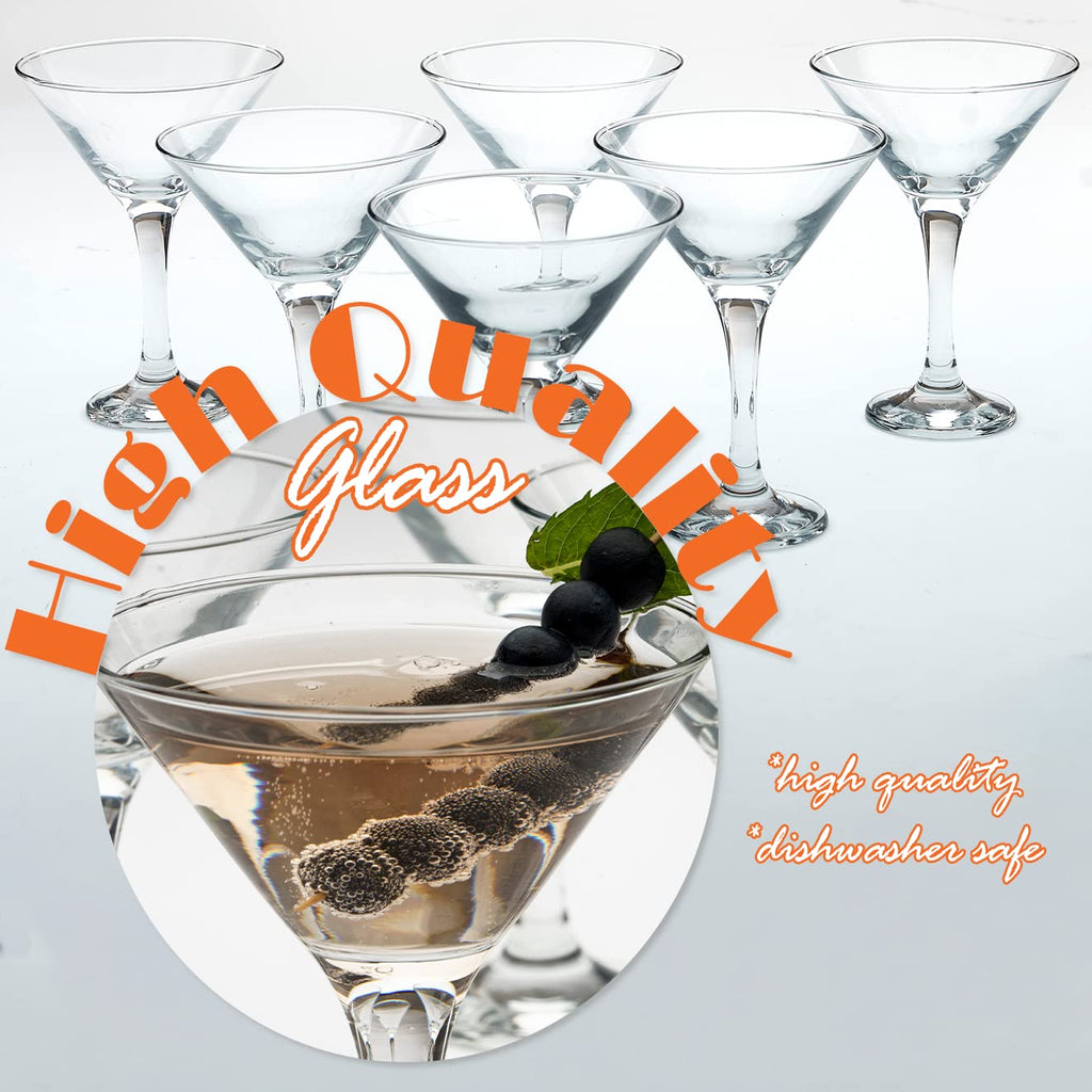 6oz Martini Glasses Q5472