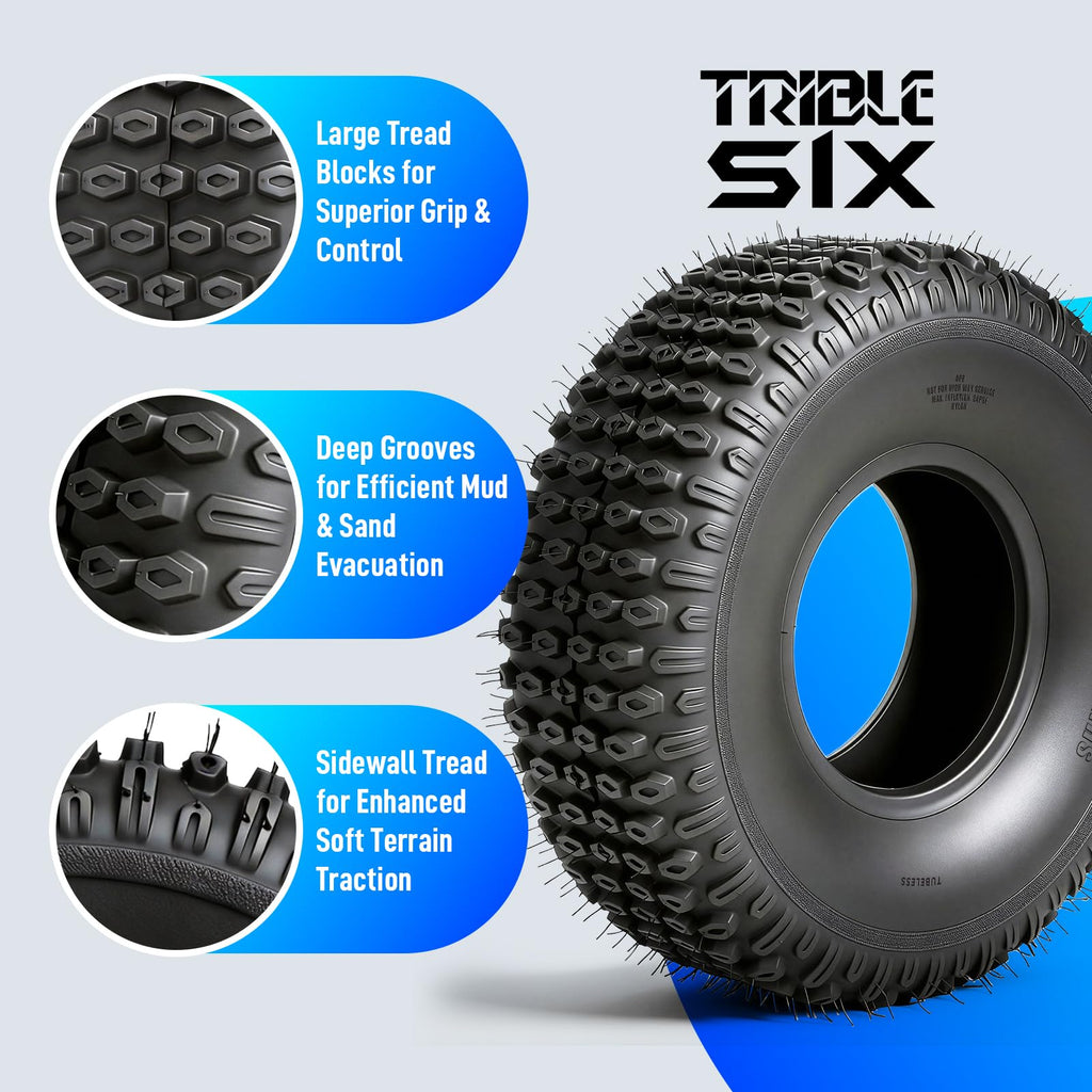 Set of 2 20x7-8 All-Terrain Tires Z3760
