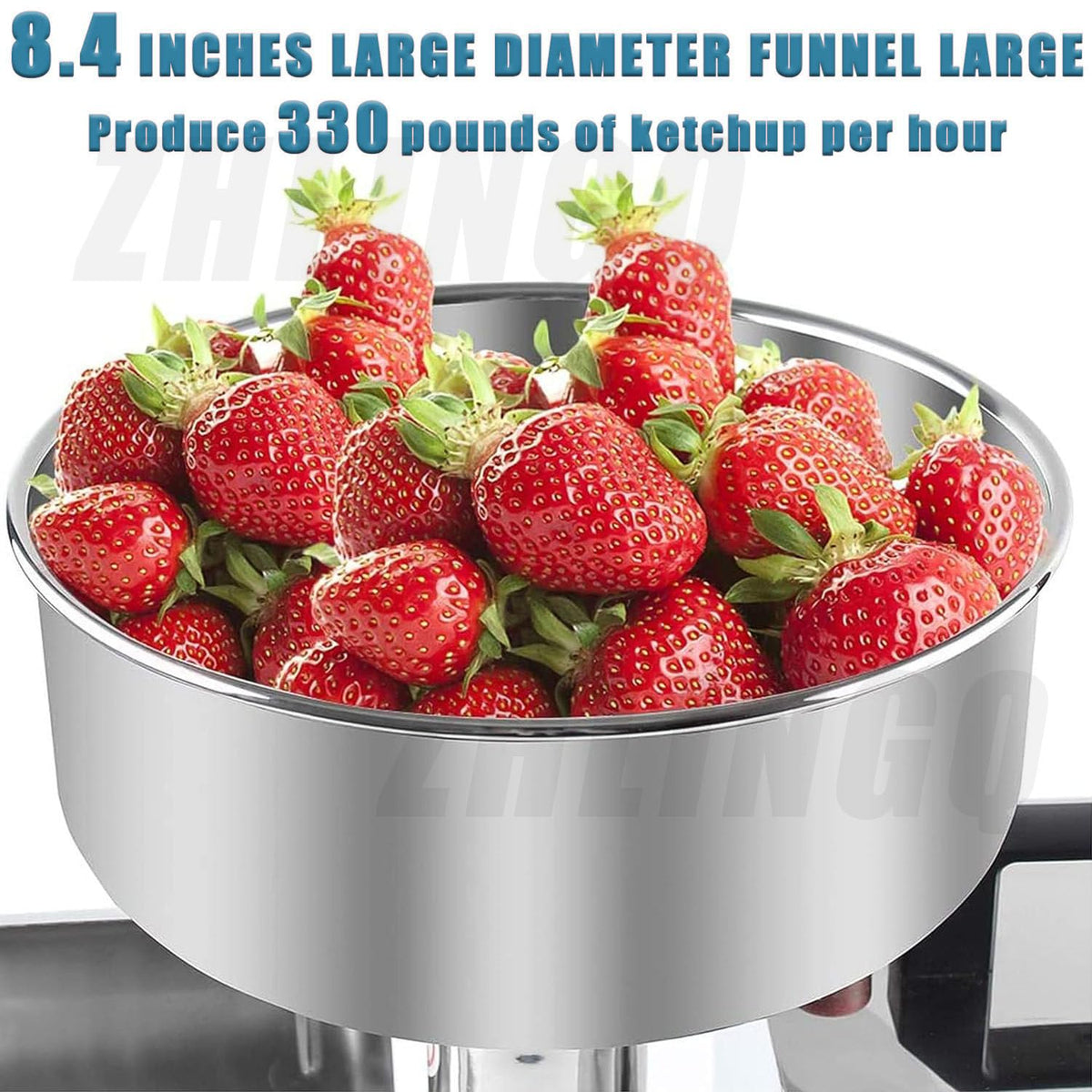 450W Stainless Steel Electric Tomato Strainer B33738