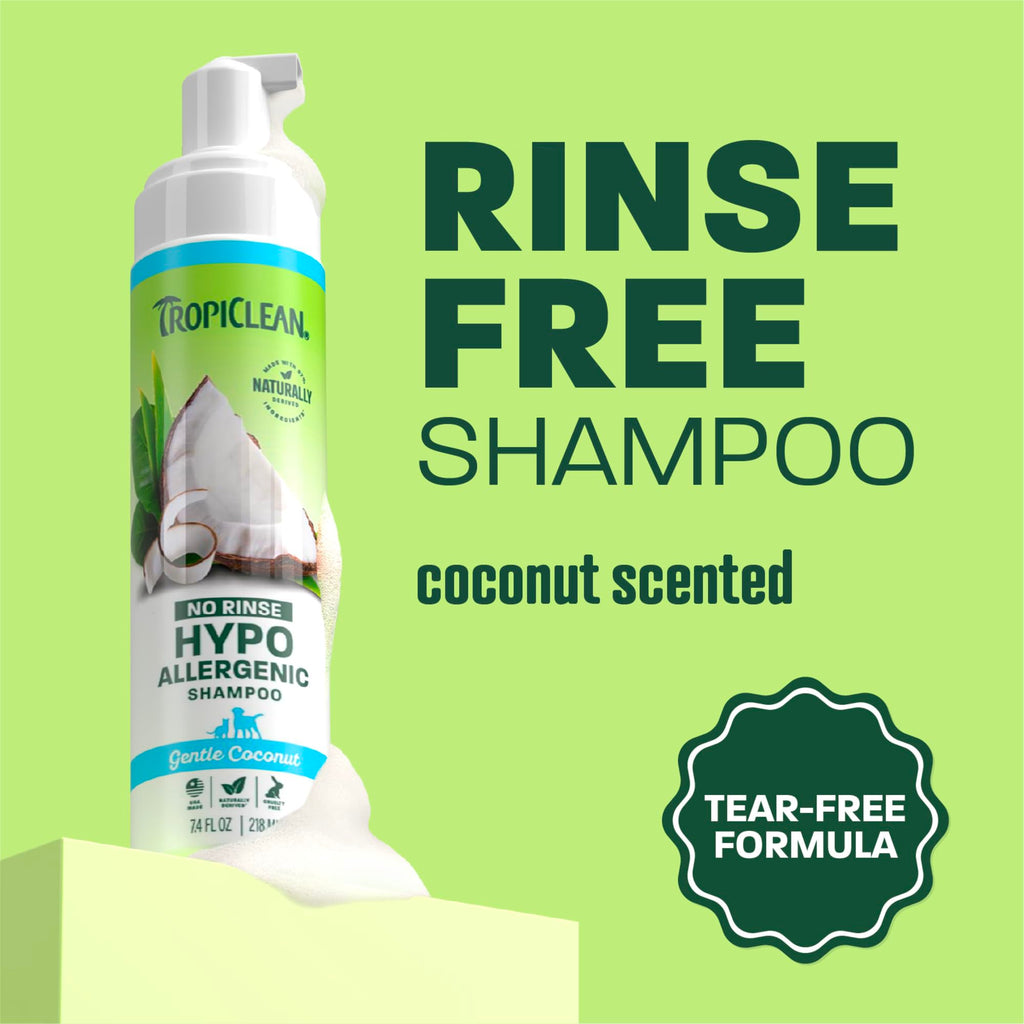 Hypoallergenic Waterless Dog Shampoo 7.4oz L68010