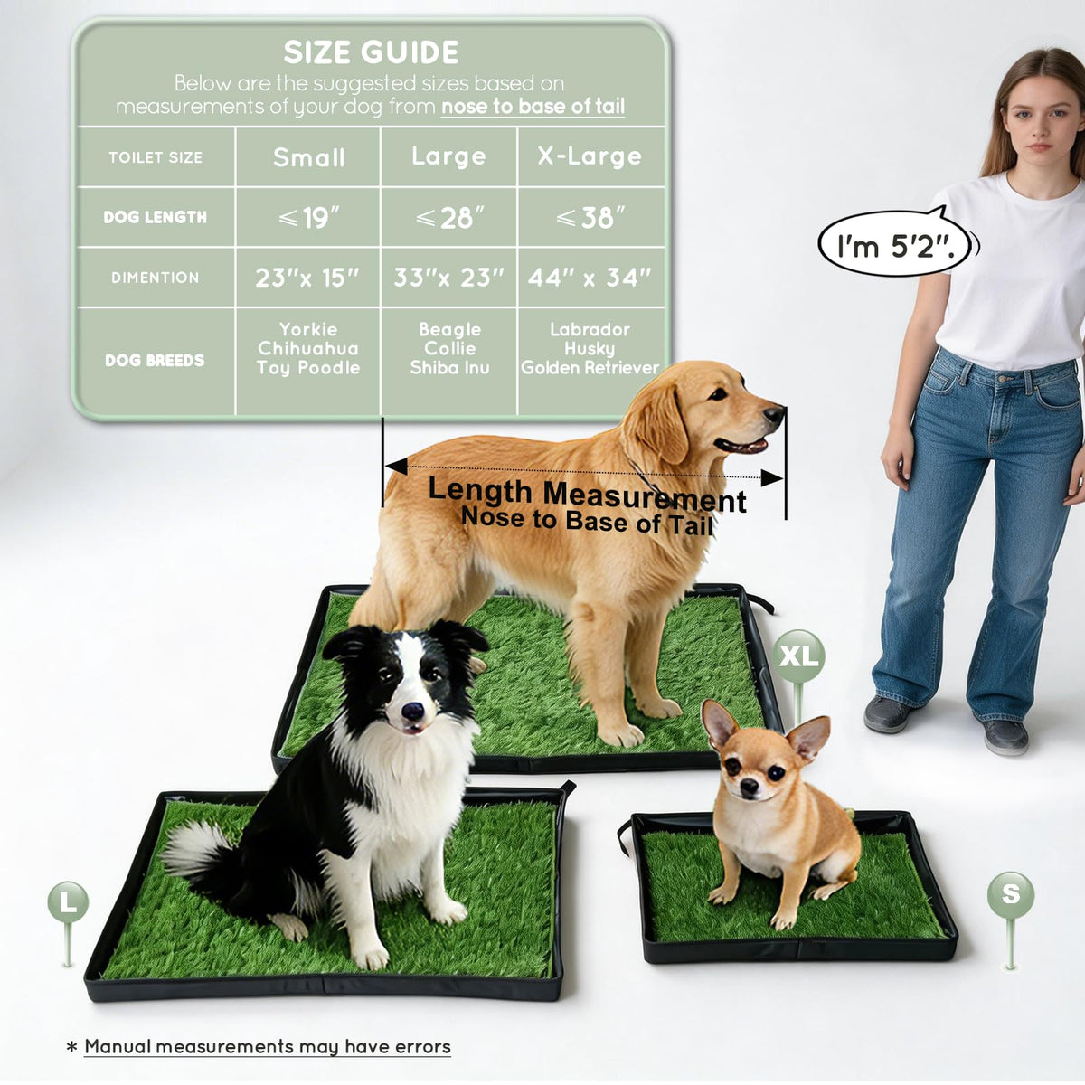 Foldable Dog Litter Box P5847