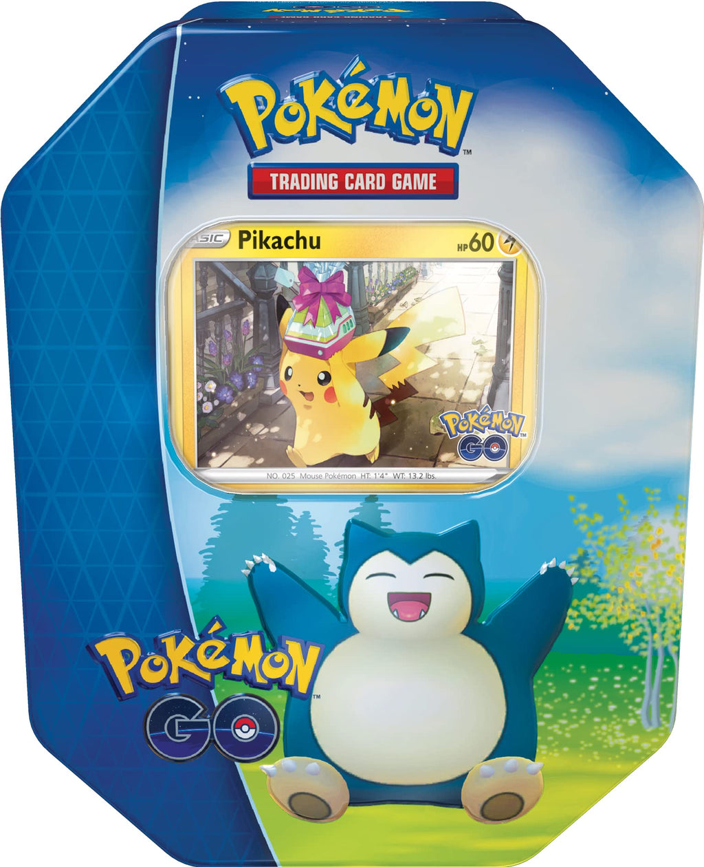 Pokémon TCG GO Tin 2 Foil Cards & 4 Booster Packs N776