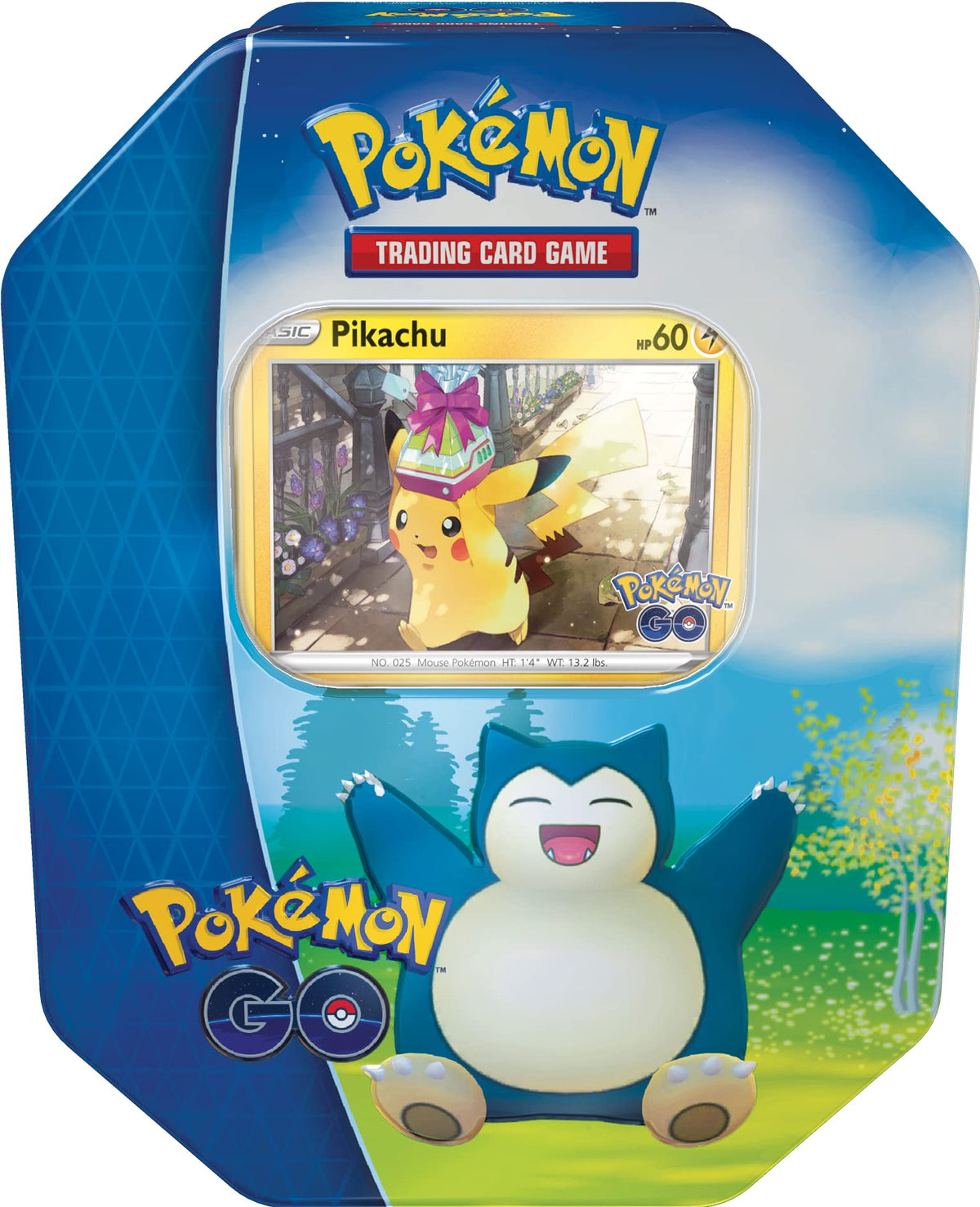 Pokémon TCG GO Tin 2 Foil Cards & 4 Booster Packs N776