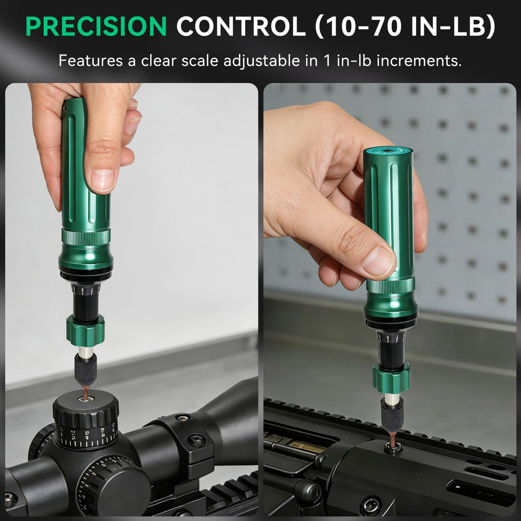 10-70 in-lb 1/4" Drive 24 PCS Torque Screwdriver Set A887450