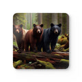 Black Bear Coasters Set of 4 Q20648