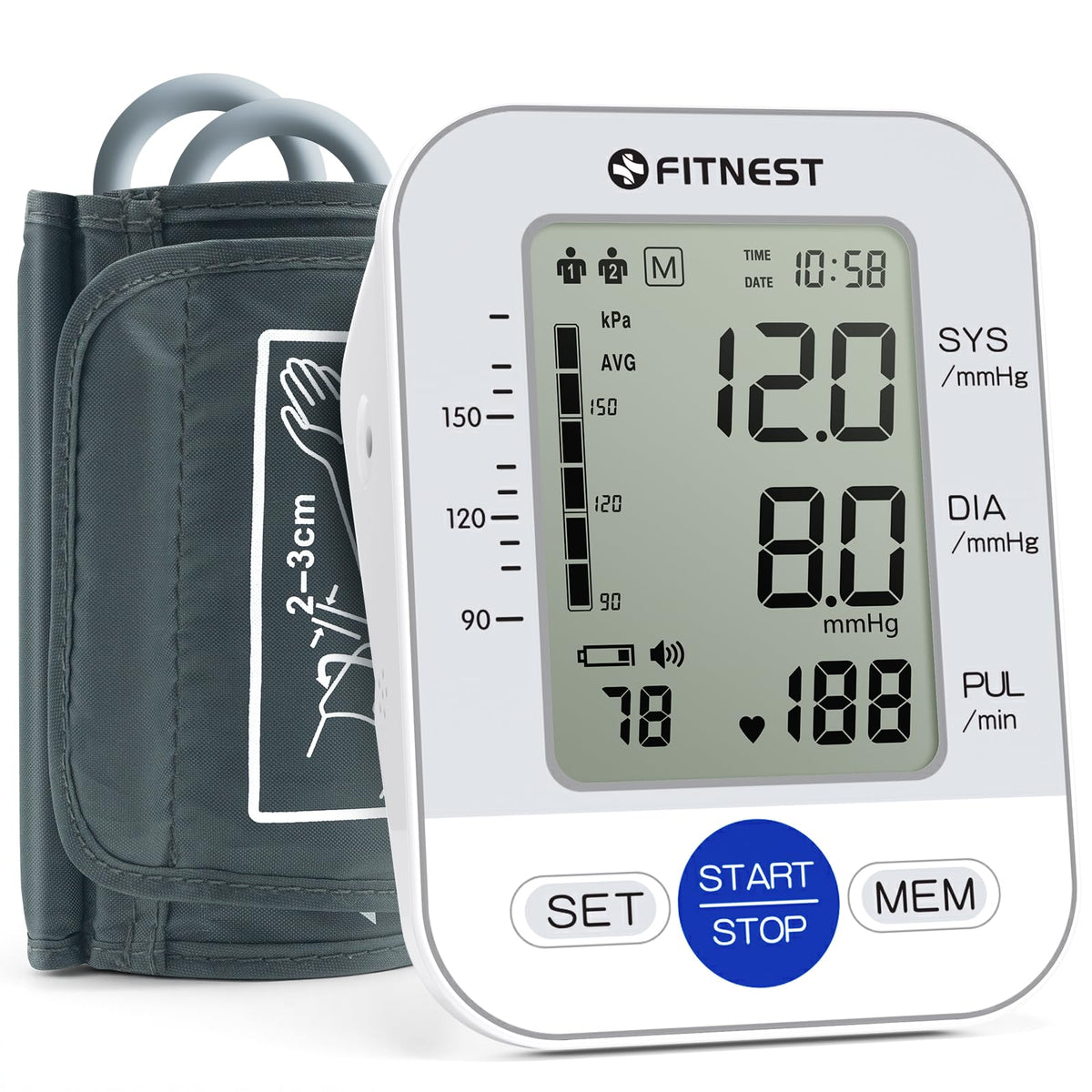 Blood Pressure Monitor A586