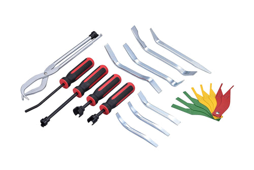 14-Piece Drum Brake Tool Set with Brake Lining Gauge A9498