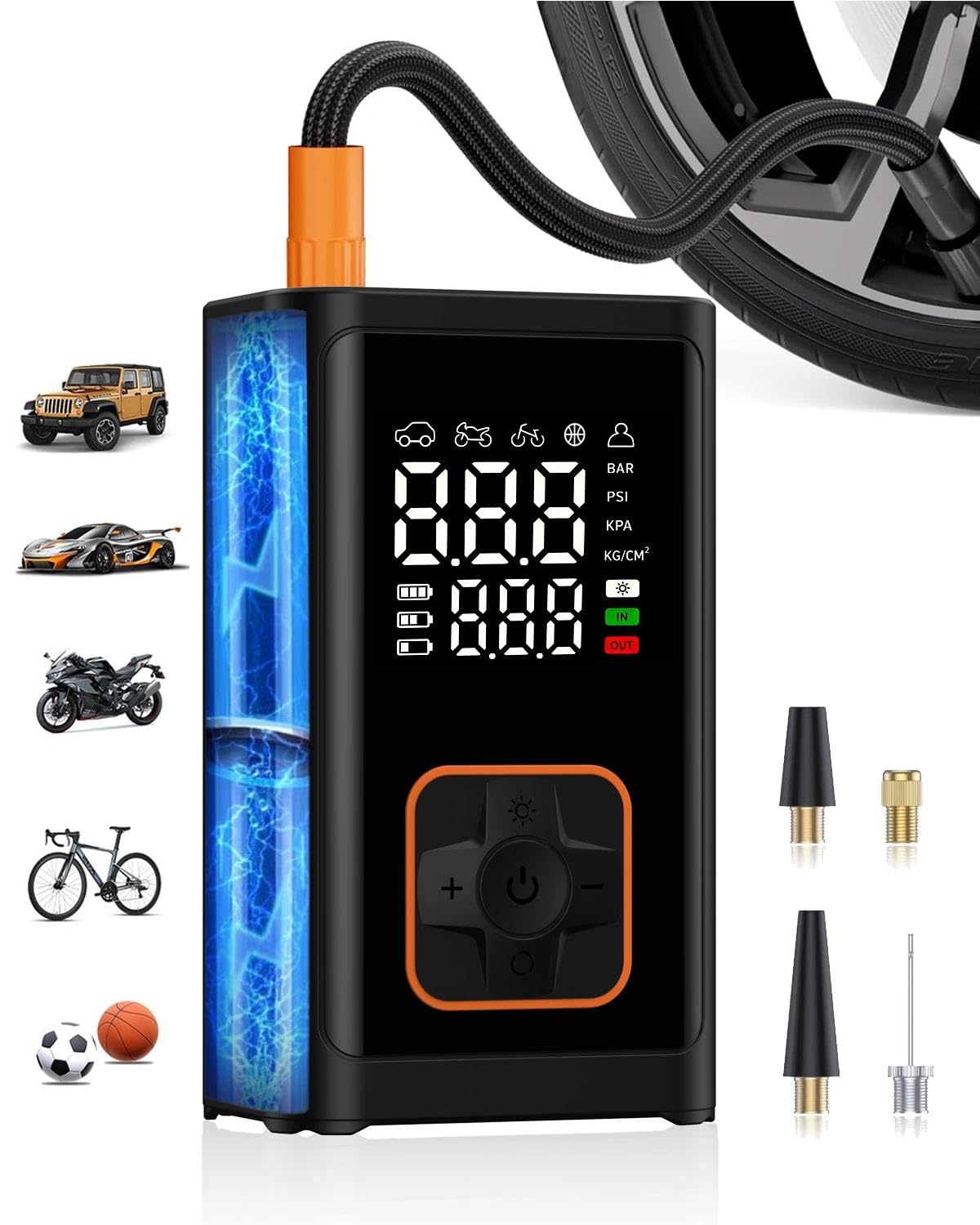 Portable Air Compressor 150PSI Cordless Auto-Shutoff Z51742