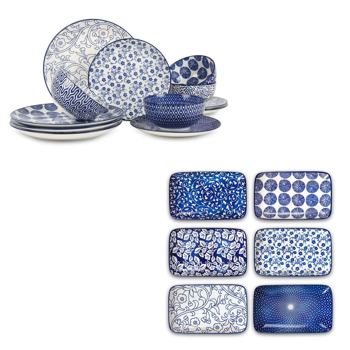 Ceramic Dinnerware Set 12 Pieces G975